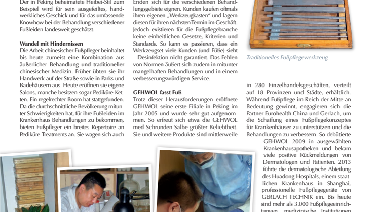 Gerlach in China: Zwischen Tradition und Moderne