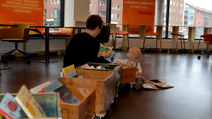 Nytt bibliotek på Stadsarkivet