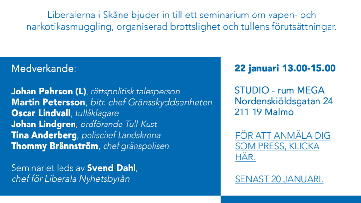 PRESSINBJUDAN: Är tullens gräns nådd?