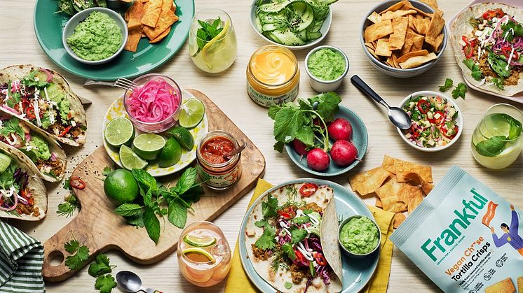 Orklas nya varumärke Frankful erbjuder ett sortiment av 12 tacoprodukter.