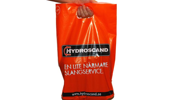 Hydroscand har nu nya nedbrytbara och klimatkompenserade bärkassar.