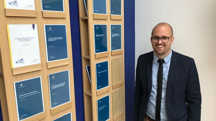 Samuel André förklarar att hans avhandling innehåller en modell och metod för att kunna stärka ETO-företagens produktion och design.