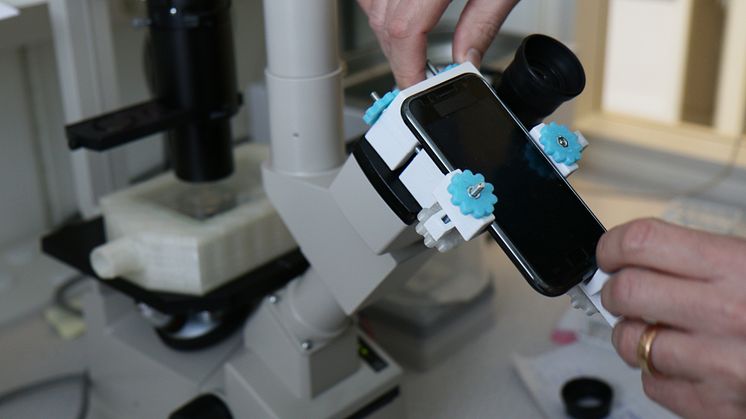 Upgraded standard microscope 