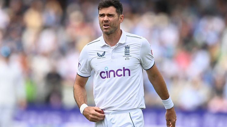 England Men's seamer James Anderson (Getty Images)