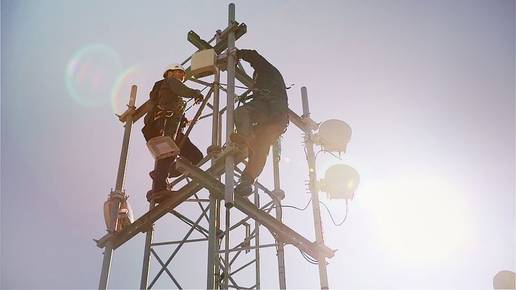 Tre bygger ut mobilnätet med 4G+ i Ulricehamn