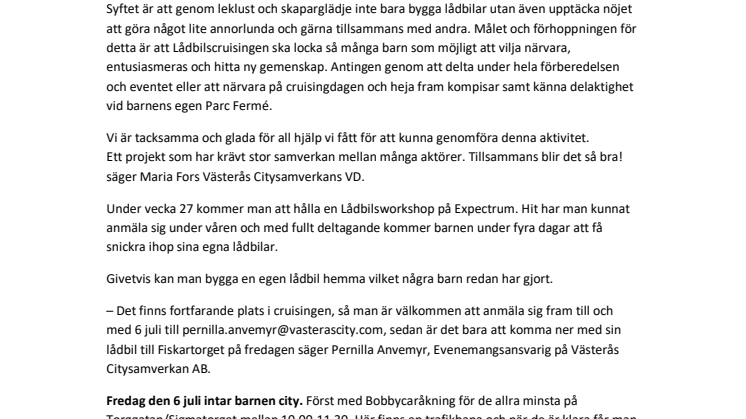 Västerås Lådbilscruising 2018