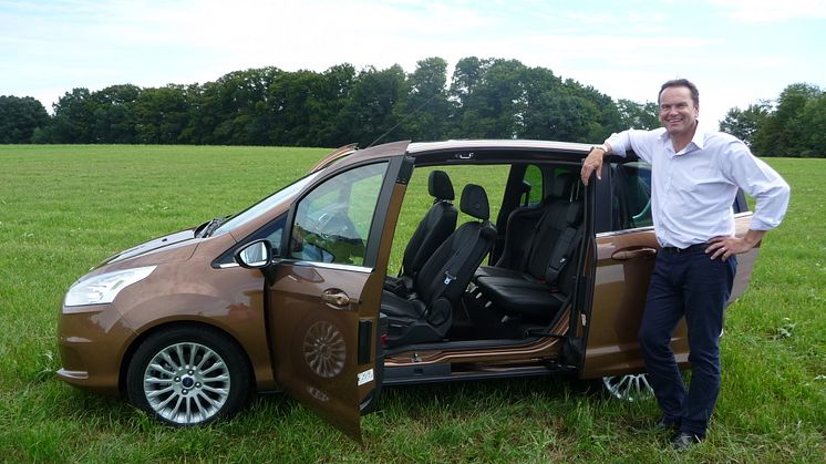 Ford sikter på tetposisjon i klassen med nye Ford B-MAX.