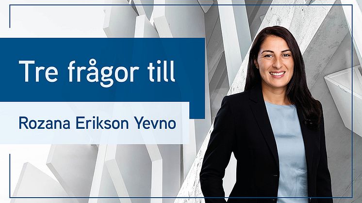 Rozana Eriksson Yevno, Director Leasing i Göteborg.