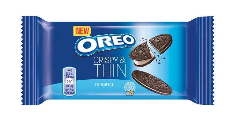 Oreo Crispy & Thin, idealny element kobiecej codzienności