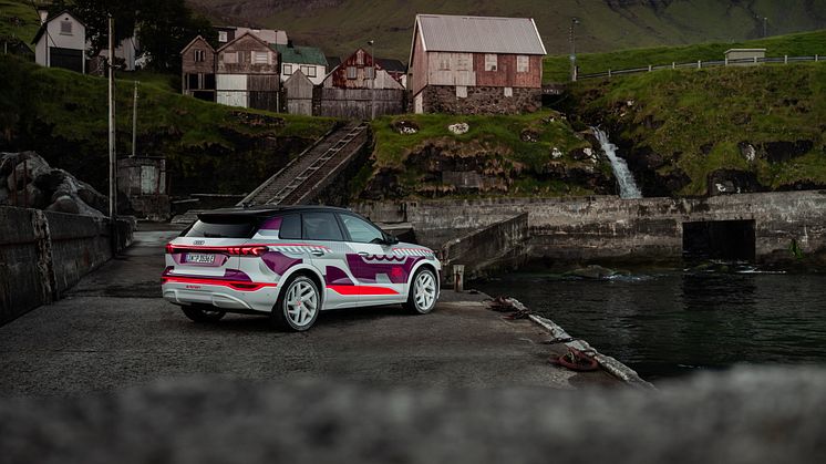 Audi Q6 e-tron prototype