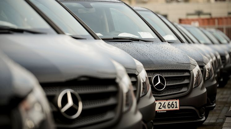 Mercedes-Benz vinder forsvarsudbud: 675 biler leveres i år