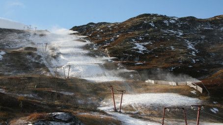 Det snør i Hemsedal!