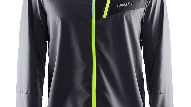 Devotion jacket (men) i färgen asphalt/black/flumino
