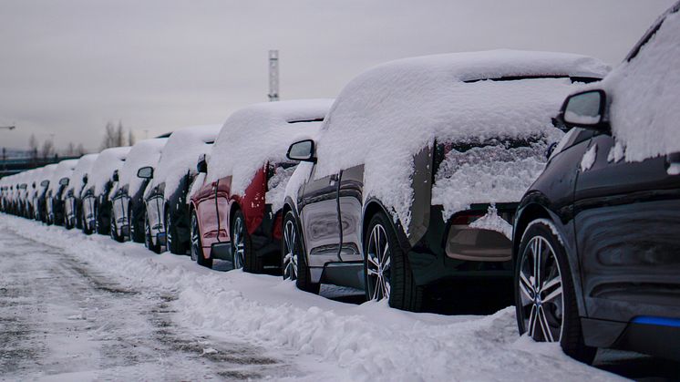BMW i3 på kaia i Drammen