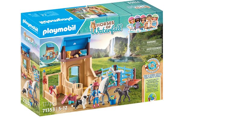 Amelia & Whisper mit Pferdebox (71353) von PLAYMOBIL