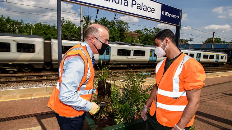 Great Northern and charity Groundwork team up at Alexandra Palace