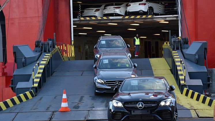 Every year, one third of Sweden’s new car imports, approximately 120,000 cars, are delivered to the port of Södertälje.
