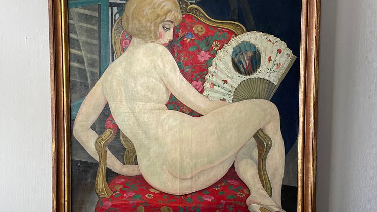 Gerda Wegener, I Sommervarmen. Installation.jpeg