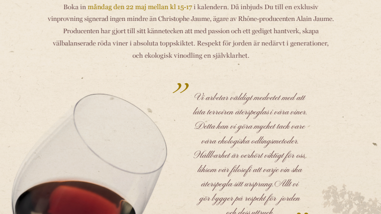 Välkommen att prova ekologiskt hantverk med fransk finess!