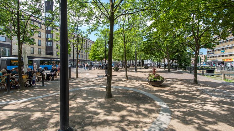 Den 5 augusti startar upprustningen av Brunnsparken. Foto: Peter Svensson