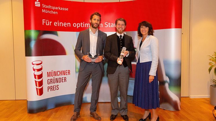 Die Gewinner des Münchner Gründerpreis: TimeRide GmbH