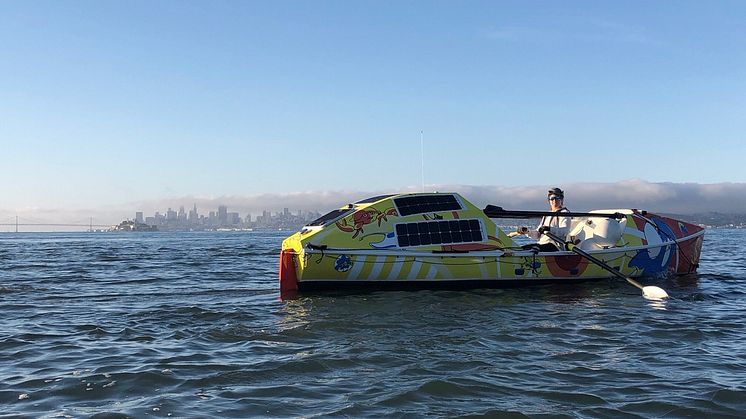 Hi-res image - Ocean rower Lia Ditton