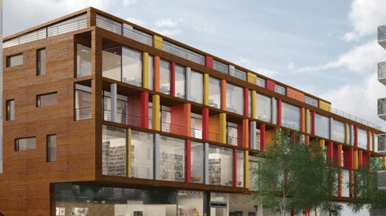 Centrumhuset - en mötesplats som binder samman Sannegården
