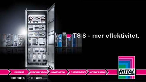 Tips 1 - Mer effektivitet med kapslingssystemet TS 8!