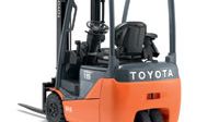 Toyota visar sina nya truckar vid roadshow i Infra City i Upplands Väsby