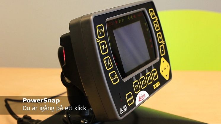 PowerSnap med maskinsdator iCP31 - Du är igång på ett klick