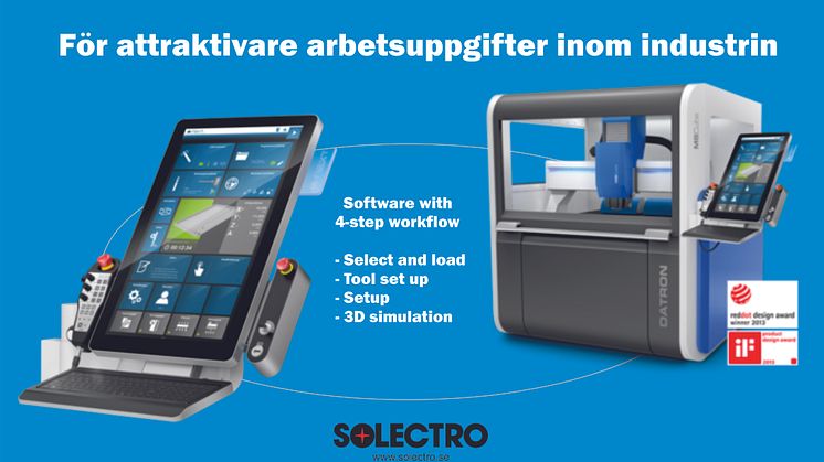 DATRON för en attraktivare, högteknologisk och roligare industri. 