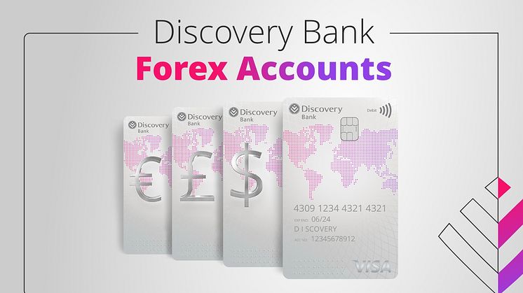 Discovery Bank forex accounts give clients outstanding benefits, all conveniently packaged in the Discovery Bank app
