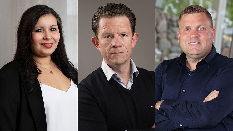 Foto Samira Mchaiter, Markus Ejenäs, Mikael Svensson.