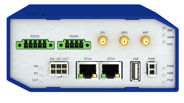 Spectre v3 i plastkapsling med RS-232 och RS-485 port