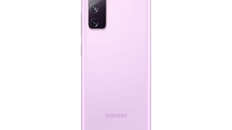 Galaxy S20 FE_Product Image_Cloud Lavender_Back