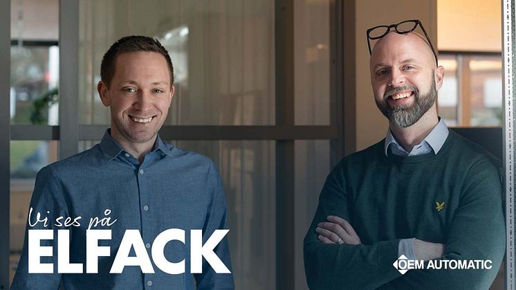 Vi kommer ställa ut med våra produktområden Elskåpskomponenter och Kabel på Elfack 2023.