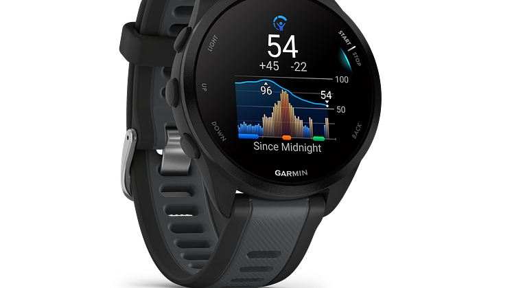 Garmin_Forerunner 165_Schwarz Schiefergrau (c) Garmin Deutschland GmbH