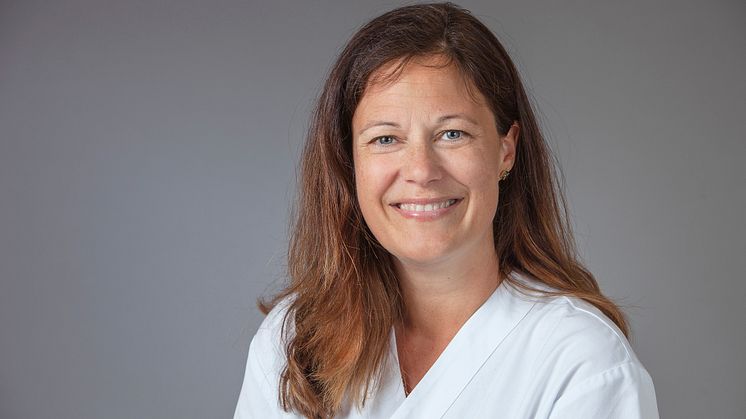 Jenny Alenius Dahlqvist, doktorand vid Institutionen för klinisk vetenskap vid Umeå universitet. Foto: Mattias Pettersson.