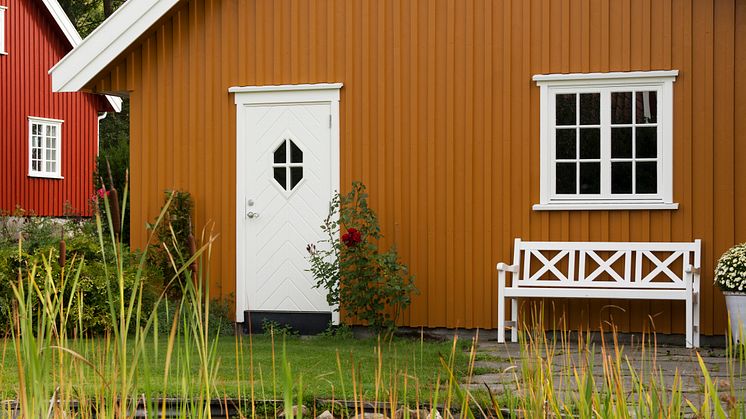 Nymalt hus før høsten kommer?