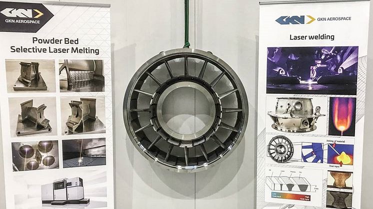 GKN Aerospace testar framgångsrikt nytt lättviktskoncept för turbinstruktur