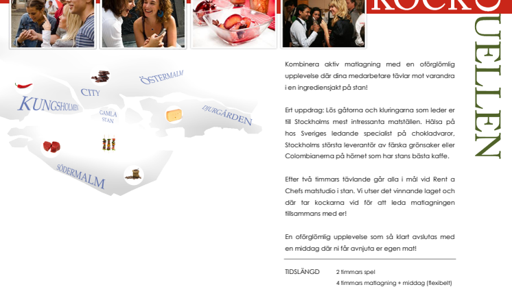 Rent a Chef och Green Hat People introducerar ett interaktivt matlagningsspel