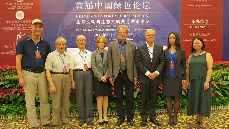 Wikström VVS-Kontroll AB inbjudna att tala vid China Green Forum
