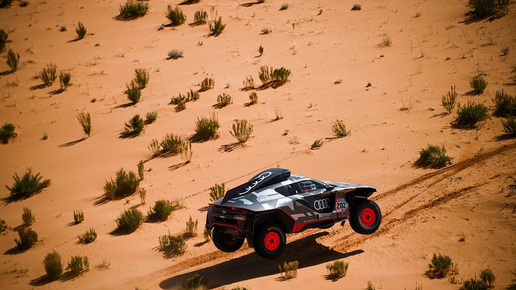 Audi RS Q e-tron #202 (Team Audi Sport), Carlos Sainz og Lucas Cruz