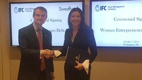 Swedfund investerar stort i kvinnligt entreprenörskap