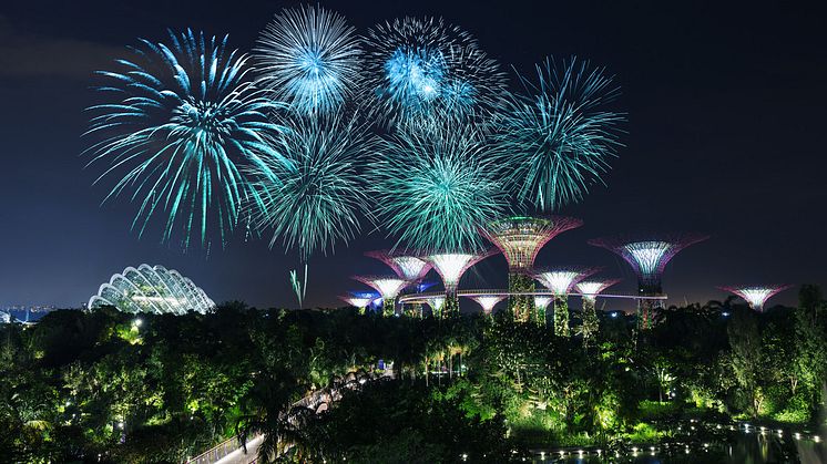 Tropisk takbar i Singapore