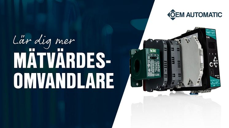 Hitta rätt mätvärdesomvandlare för specifika applikationer