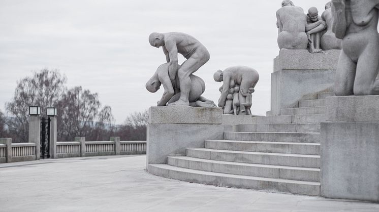 The Vigeland Park Granite groups by The Monolith