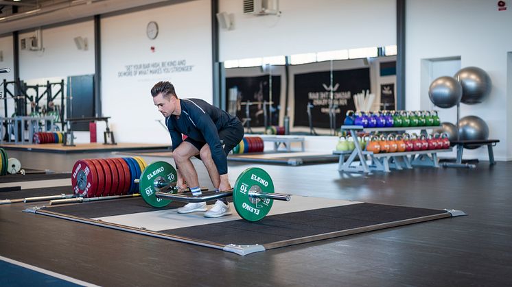 Eleiko lanserar Öppen Deadlift Bar, för smidigare marklyft.