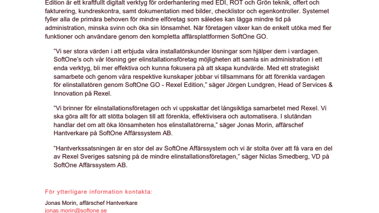 Pressmeddelande SoftOne Rexel partnerskap.pdf