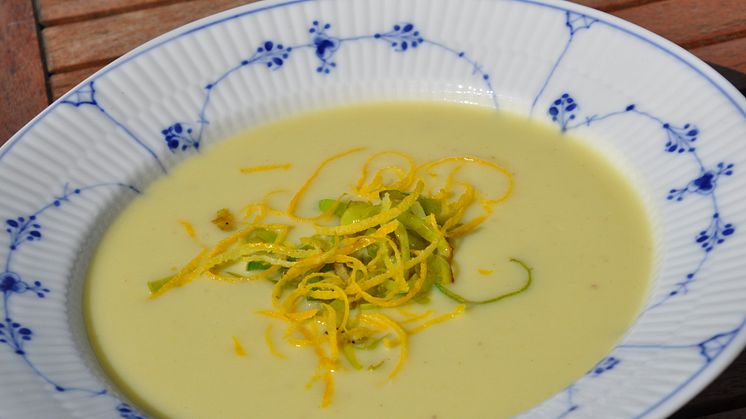 Månadens recept september: Potatis- och purjolökssoppa